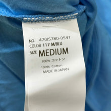 画像をギャラリービューアに読み込む, nagonstans ナゴンスタンス 25SS ソフト天竺アシンメカーブロングスリーブTシャツ 470IS780-0541 M ブルー 15006
