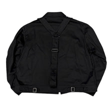 画像をギャラリービューアに読み込む, S&#39;YTE by yohji yamamoto サイト ヨウジヤマモト 24AW COTTON TWILL OVERSIZED BELTED &quot;Y&quot; BLOUSON ベルトデザインボンテージジャケット UB-Y11-001 14246

