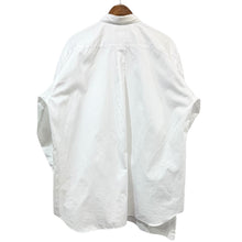 将图片加载到图库查看器，COMME des GARCONS HOMME PLUS コムデギャルソンオムプリュス 25SS Panelled Flap Long Sleeve Shirt ポケットデザインオーバーサイズコットンブロードシャツ 14439

