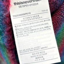 画像をギャラリービューアに読み込む, thisisneverthat ディスイズネバーザット 25AW Heart Logo knit Sweater Multi ハートロゴジャカードアートワークニット L ミックス 15687
