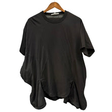 画像をギャラリービューアに読み込む, ENFOLD エンフォルド 25AW CURVE-SILHOUETTE T-SHIRT カーブシルエットTシャツ 300IA580-2571 38 ブラック 15019
