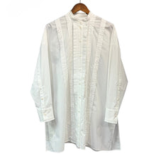 이미지를 갤러리 뷰어에 로드 , ENFOLD エンフォルド 25AW LOOSE SHIRT ルーズタックシャツ 300IA230-0801 38 ホワイト 15252
