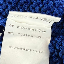 Lade das Bild in den Galerie-Viewer, walenode ウェルノード 24SS ボタンレスカーディガン 1 ブルー 15294
