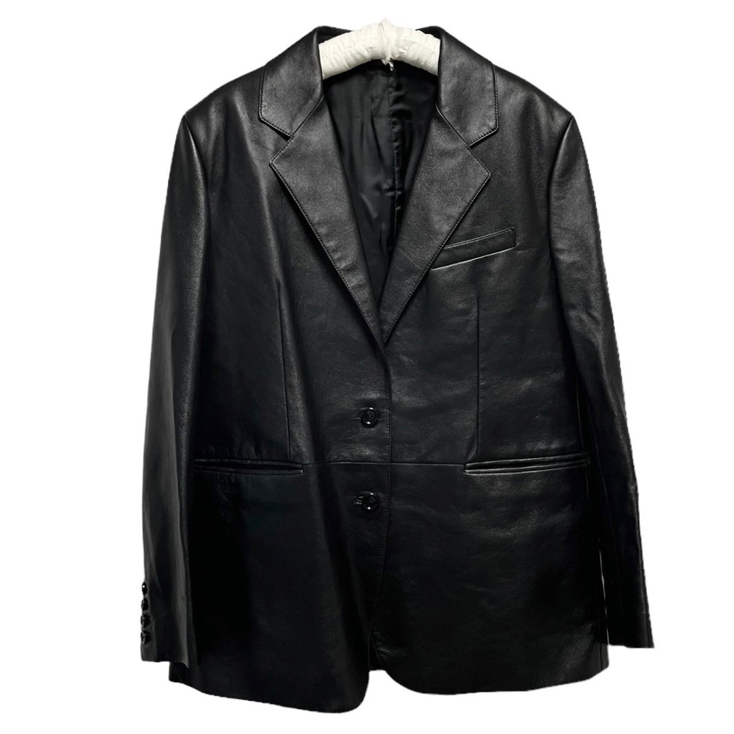 CELINE セリーヌ ラムレザー2Bクラシックテーラードジャケット 2F116086H 3461
