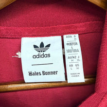 画像をギャラリービューアに読み込む, adidas×wales bonner アディダス ウェールズボナー 25SS TERRY POLO テリーポロシャツ JW1122 XL バーガンディ 15128
