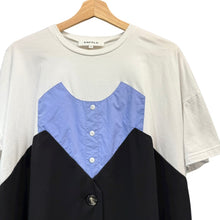 이미지를 갤러리 뷰어에 로드 , ENFOLD エンフォルド 25AW LAYERED-LIKE T-SHIRT レイヤードライクTシャツ 300IA280-1131 38 ホワイト 15020
