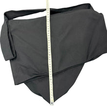 画像をギャラリービューアに読み込む, Y's ワイズ 23AW Scrunched Wool Gabardine Shoulder Bag ウールギャバジンドレープバッグ YJ-I06-100 ブラック 15164
