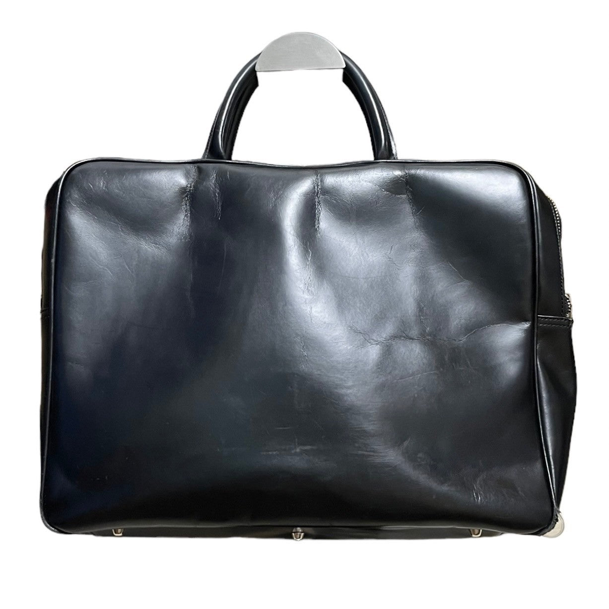 Katsuyuki Yoshida for CdG 青山バッグ スクエア コムデギャルソン 青山店限定 吉田カバン（黒）レザーバッグ