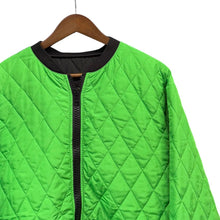 画像をギャラリービューアに読み込む, MSGM エムエスジーエム キルティングブルゾン ジャケット 48 グリーン 14895
