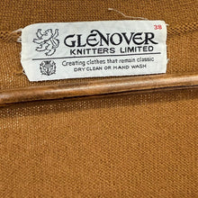 Load image into Gallery viewer, GLENOVER グレンオーバー 赤峰幸生 ラグランスリーブカシミヤカーディガン 38 キャメル 15415
