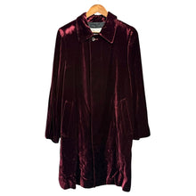 Lade das Bild in den Galerie-Viewer, robe de chambre COMME des GARCONS ローブドシャンブルコムデギャルソン ベルベットステンカラーコート AD1998 レッド 15629
