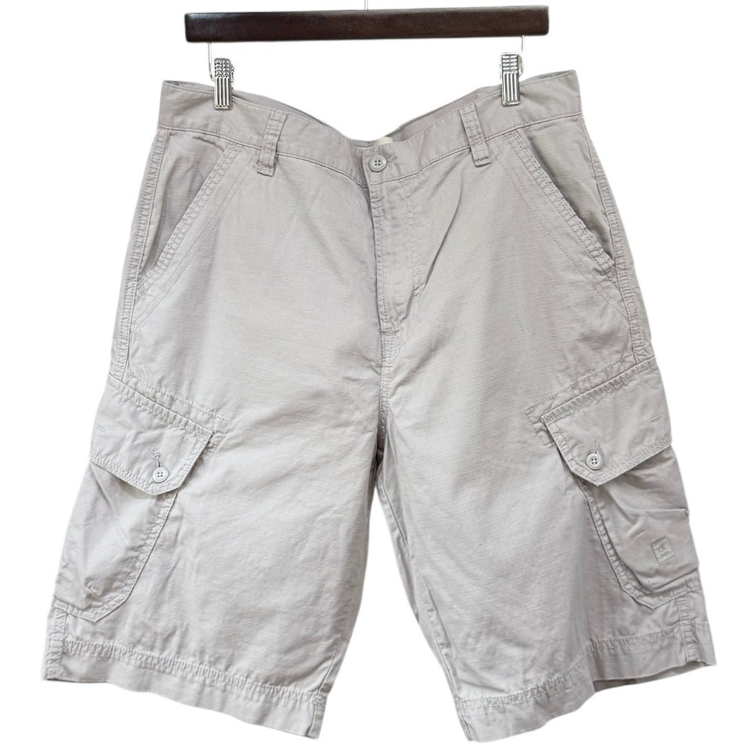 Calvin Klein Jeans カルバンクラインジーンズ リップストップカーゴショートパンツ 34 グレー R14667