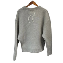 画像をギャラリービューアに読み込む, doublet ダブレット 25AW BOUNCE FUSION KNIT PULLOVER Vネックニット 25AW67KN196 M グレー 15513
