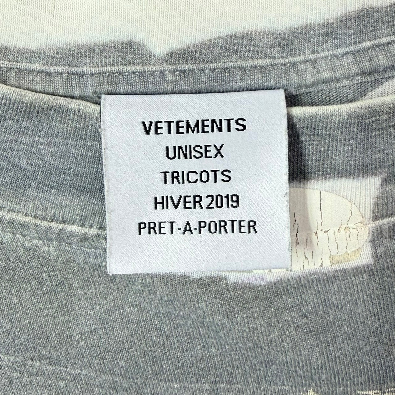 VETEMENTS ヴェトモン Weltschmerz Rammstein Longsleeve T Shirt