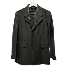 Load image into Gallery viewer, COMME des GARCONS コムデギャルソン 00AW レイヤードジップデザインジャケット AD2000 S グレー 3473
