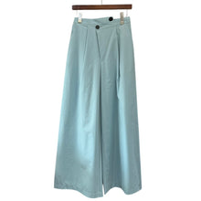 画像をギャラリービューアに読み込む, nagonstans ナゴンスタンス 25AW tuck wide pants タックワイドパンツ 470IA431-0331 M ブルー 15015
