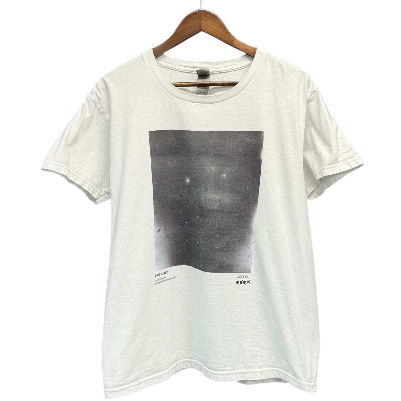 画像をギャラリービューアに読み込む, AROUSAL アローサル 有村勇史 Lost Wave フォトプリントTシャツ 13787