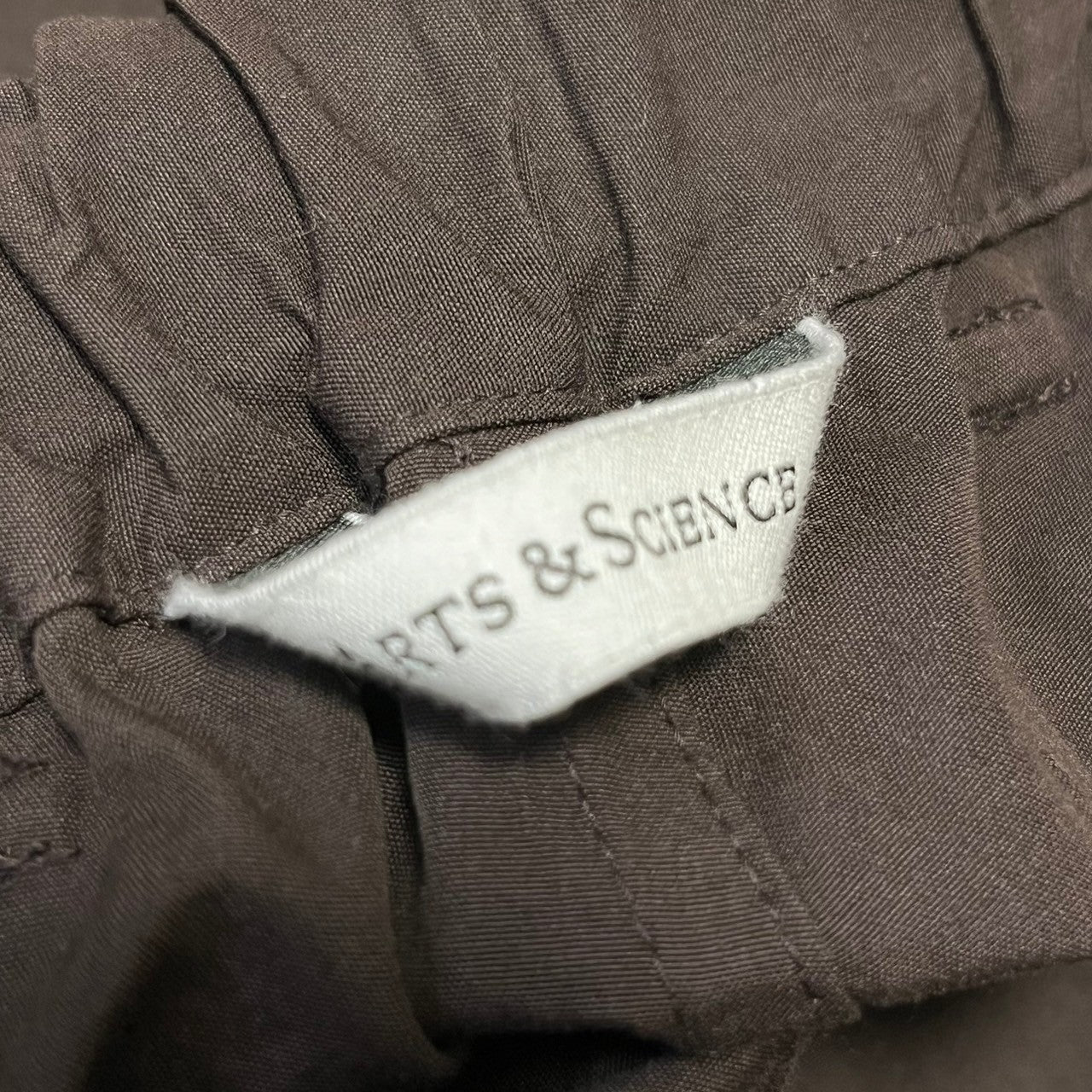 画像をギャラリービューアに読み込む, ARTS&SCIENCE アーツアンドサイエンス 23AW French cargo pants コットンシルクフレンチカーゴパンツ