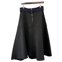 이미지를 갤러리 뷰어에 로드 , MARNI マルニ 21AW リブニット切替フレアスカート 40 ブラック R14634

