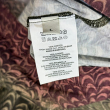 画像をギャラリービューアに読み込む, DRIES VAN NOTEN ドリスヴァンノッテン 25SS HUBBA プリントTシャツ L カーキ 15029
