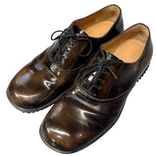 Load image into Gallery viewer, Maison Margiela メゾンマルジェラ Numbers Embossed Lace Up Derby レザーシューズ 43 ブラウン 15693

