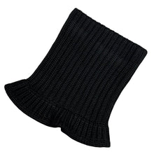 画像をギャラリービューアに読み込む, Neil Barrett ニールバレット リブニットスヌード ブラック 15508

