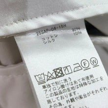 이미지를 갤러리 뷰어에 로드 , A.PRESSE アプレッセ 25SS High Density Weather Cloth Trousers コットンシルクワイドパンツ 25SAP-04-15H 1 アイボリー 15767
