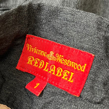 Load image into Gallery viewer, Vivienne Westwood RED LABEL ヴィヴィアンウエストウッドレッドレーベル オーブボタンポケットデザインバックスリットミニスカート
