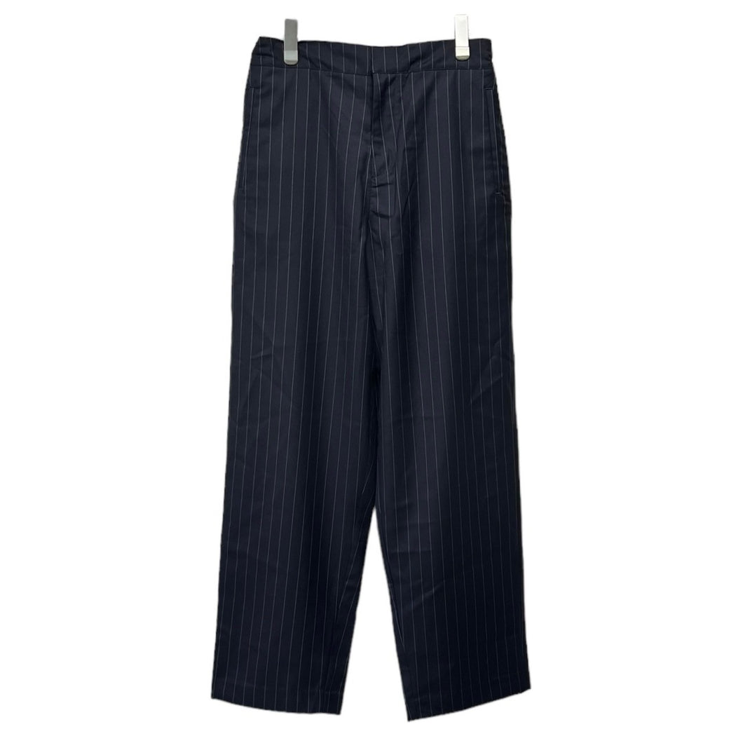 NEW AMSTERDAM SURFASSOCIATION ニューアムステルダムサーフアソシエーション AFTER TROUSERS PINSTRIPE ストライプウールスラックスパンツ 2302033001