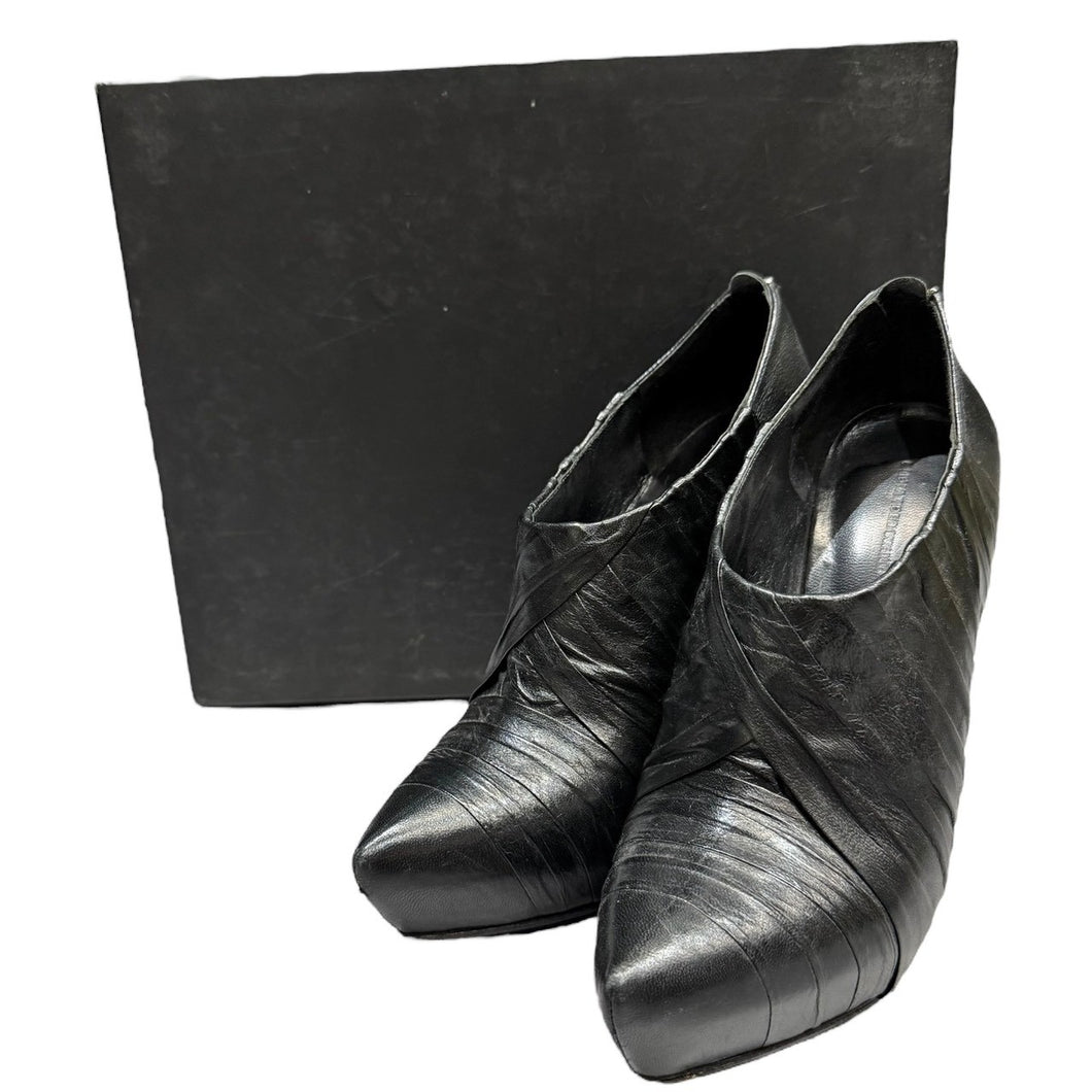 Alexander Wang アレキサンダーワン デザインヒールブーツ ピンヒール 37 ブラック 14913