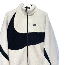 画像をギャラリービューアに読み込む, NIKE ナイキ BIG SWOOSH BOA JACKET リバーシブルボアジャケット BQ6546-114 XL 14059
