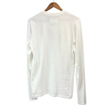 画像をギャラリービューアに読み込む, Maison Martin Margiela メゾンマルタンマルジェラ Miss Deanna ディアナ期 初期 Vネックロングスリーブカットソー S ホワイト 15131
