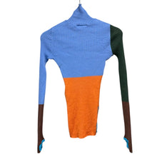 Load image into Gallery viewer, nagonstans ナゴンスタンス 25SS high neck L/S ハイネックニットセーター M ミックス 470IS870-0381 14788
