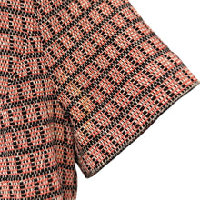 Load image into Gallery viewer, HUGO BOSS ヒューゴボス ツイードセットアップ ノーカラージャケット ドレスワンピース ピンク R14624
