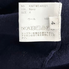 Lade das Bild in den Galerie-Viewer, HEUGN ユーゲン 25AW Craig Knit Polo ニットポロシャツ KNITWEAR021 4 ネイビー 15405
