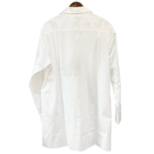 Load image into Gallery viewer, Yohji Yamamoto COSTUME D’HOMME ヨウジヤマモトコスチュームドオム SUIT BROAD CDH OPEN COLLAR SHIRT オープンカラーシャツ 2 ホワイト 14824
