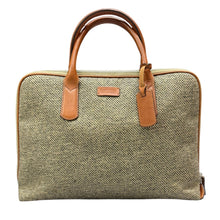 Load image into Gallery viewer, Hartmann ハートマン TWEED BELTING ROUND ZIP ブリーフケース バッグ M カーキ 14961
