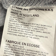 画像をギャラリービューアに読み込む, COMME des GARCONS SHIRT コムデギャルソンシャツ 20SS Lochaven of Scotland 変形ツイストニットカーディガン S28508 14117
