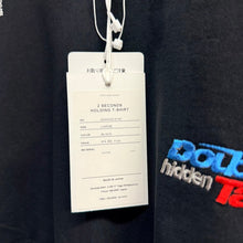 画像をギャラリービューアに読み込む, doublet ダブレット 20SS 2 SECONDS HOLDING T-SHIRT カッティングTシャツ 20SS33CS147 L ブラック 15835
