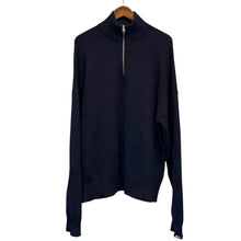 画像をギャラリービューアに読み込む, extreme cashmere エクストリームカシミヤ hike ハーフジップカシミヤニットセーター ネイビー 15567
