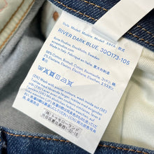 画像をギャラリービューアに読み込む, Bla Konst by Acne Studios ブロコンスト アクネストゥディオズ RIVER DARK BLUE ストレッチテーパードデニムパンツ 30O173-105 28 インディゴ 3523
