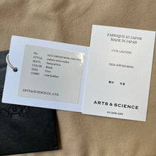 画像をギャラリービューアに読み込む, ARTS&amp;SCIENCE アーツアンドサイエンス Jabara min wallet レザー財布 ミニウォレット
