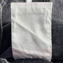 Load image into Gallery viewer, Levi's リーバイス UK製 501 ブラックデニムパンツ W31 L32 15581
