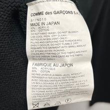 画像をギャラリービューアに読み込む, COMME des GARCONS COMME des GARCONS コムコム コムデギャルソン 09SS 穴あきデザインコットンアクリルニットセーター S17N010 13866
