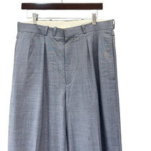 画像をギャラリービューアに読み込む, MAATEE&amp;SONS マーティーアンドサンズ 25SS kakinohahanare別注 JEFFERY ジェフリー スラックスパンツ MTK5103-0205A 2 ブルーグレー 15796
