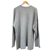 이미지를 갤러리 뷰어에 로드 , ENFOLD エンフォルド 23SS LOOSE BOX PULLOVER ルーズボックスプルオーバーニット 300GS270-0570 38 グレー 14544
