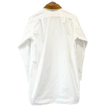 画像をギャラリービューアに読み込む, PLAN C プランシー つけ襟オーバーサイズコットンポプリンシャツ 36 ホワイト 14688
