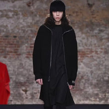 画像をギャラリービューアに読み込む, RAF SIMONS ラフシモンズ 22AW Bulky knit turtle neck cardigan ジップアップニット 14036
