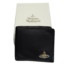 画像をギャラリービューアに読み込む, Vivienne Westwood ヴィヴィアンウエストウッド オーブデザインレザー二つ折り財布 ウォレット 14366
