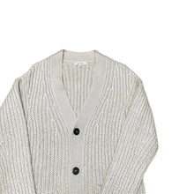 Lade das Bild in den Galerie-Viewer, BLAMINK ブラミンク シルクモヘヤウールニットカーディガン 7915-106-0088 38 アイボリー 3441
